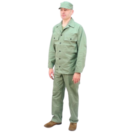 WW2 US Army HBT Trousers. Light Tone Green OD3