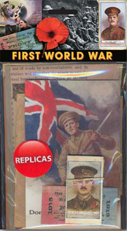 First World War memorabilia pack