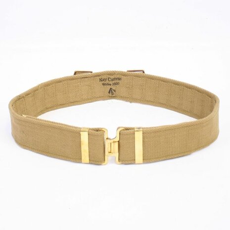 1937 Khaki Webbing Belt