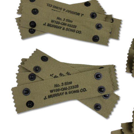 M1 Helmet Neckband - WWII - Reproduction Black or Nickel-ed