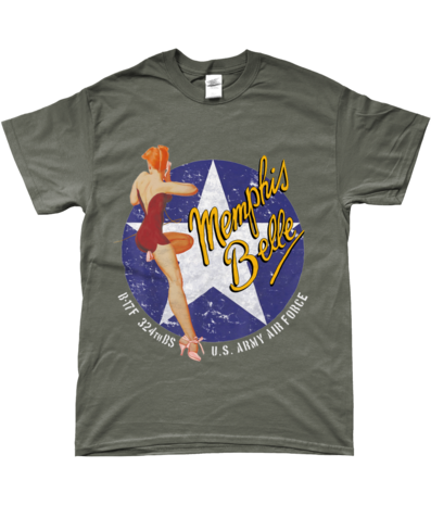 T-shirt MEMPHIS BELLE Original with STAR