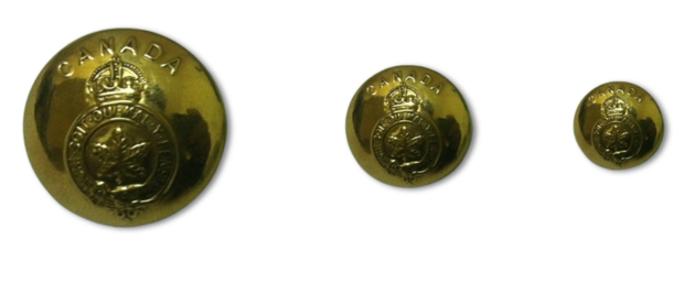 Canadian Brass General Service Buttons
