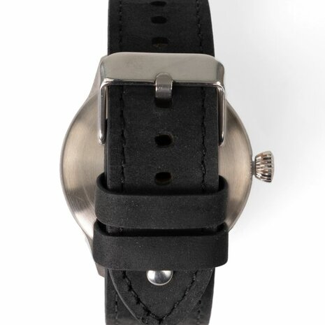 German Luftwaffe Aviator Service Watch - The Beobachtungsuhr - Black