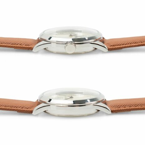 British RAF Service Watch - The Airman Pilot's Watch - Brown Strap