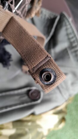 US M1C Paratrooper Helm – Gebruikt tijdens de Market Garden Operatie (1944)