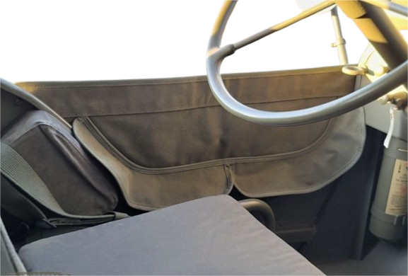 Willy Jeep Half Door Canvas Curtains Original