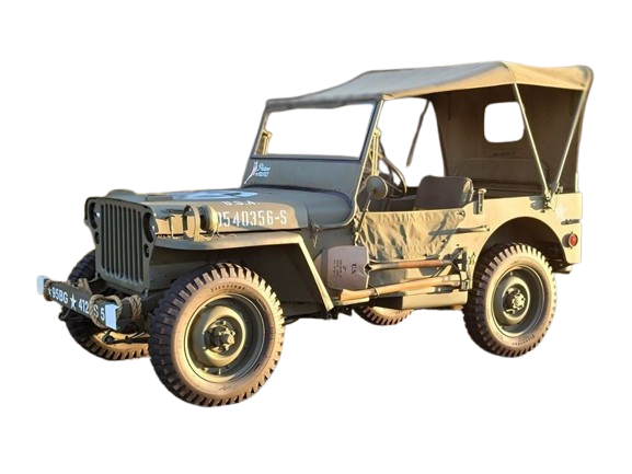 Willy Jeep Half Door Canvas Curtains Original