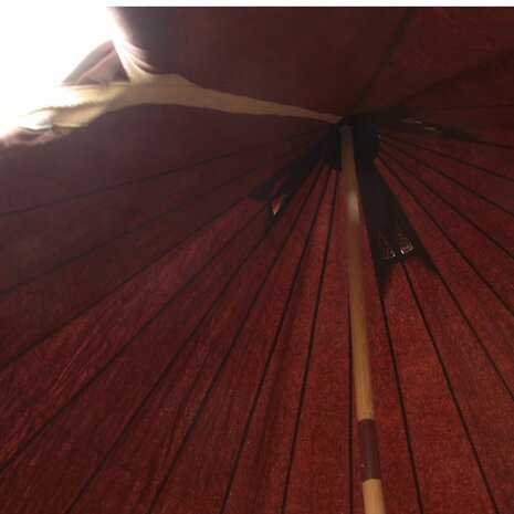 Bruine MKV Bell Tent – Katoenen Canvas Tenthistorie (Compleet met haringen en middenstok)