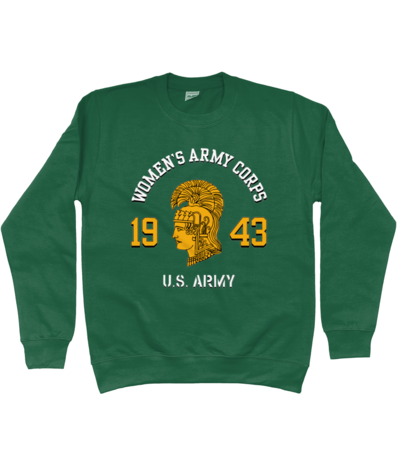 Sweater_WAC_BottleGreen_kleuropdruk