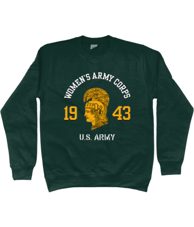 Sweater_WAC_ForrestGreen_kleuropdruk