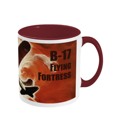 Ceramic mug Flying Fortress WWII – front side