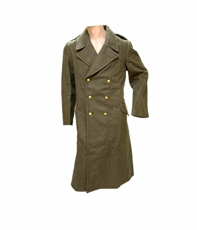 British 1939 Pattern Greatcoat – Interior with lining and pockets WWII reproduction