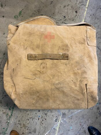 Original US Army Bedding Case – stencil MED. DEPT. U.S. ARMY WWII
