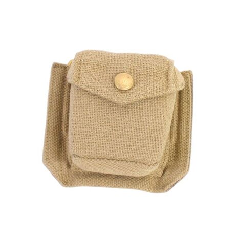 1937 Pattern Compass Pouch met viltvoering – Interior of 1937 Pattern Compass Pouch with felt lining