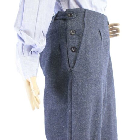 WW2 WAAF Women's Blue Wool BD Battle Dress Slacks