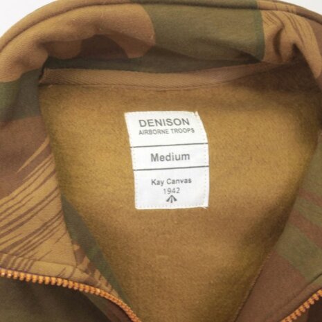 Front view Denison camouflage hoodie