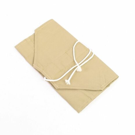 Folded WW1 Tommy Wash Roll in cotton drill
