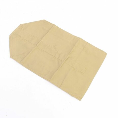 Folded WW1 Tommy Wash Roll in cotton drill