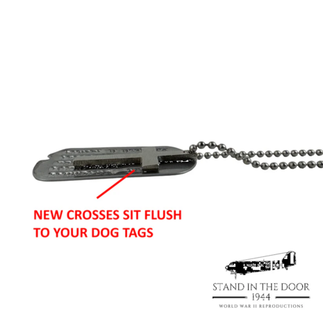 WW2 "Dog Tag" Cross