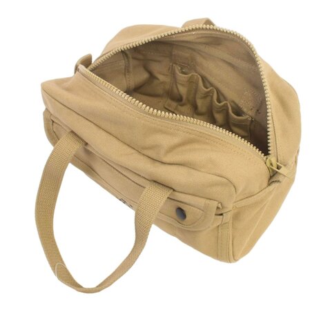 Khaki WD Tool Bag / Wash Bag / Holdall &ndash; British WW2