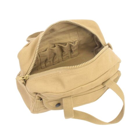 Khaki WD Tool Bag / Wash Bag / Holdall &ndash; British WW2
