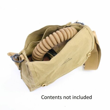 MKVI BEF Gas Mask Bag with Neck Strap &ndash; British WW2