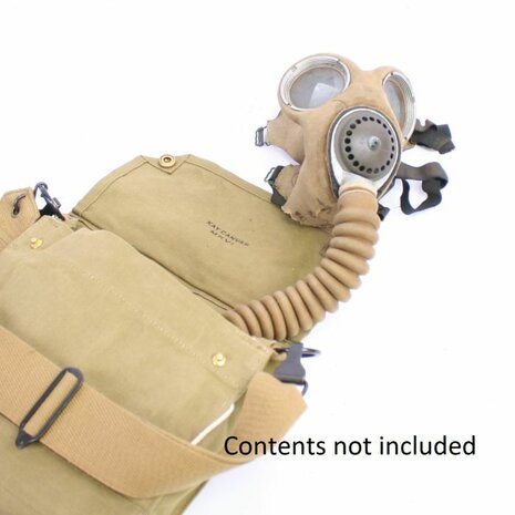 MKVI BEF Gas Mask Bag with Neck Strap &ndash; British WW2