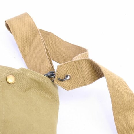 MKVI BEF Gas Mask Bag with Neck Strap &ndash; British WW2