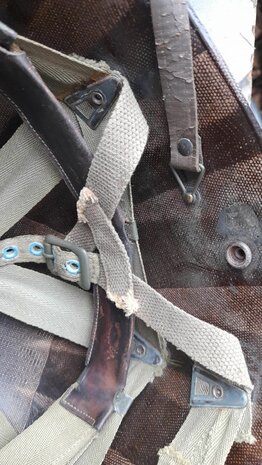 M2 Paratrooper Helmet, 101st 506th 2nd Bat. PIR E-Co Swivel Bail