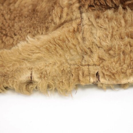Original WWII RAF Irvin Flying Jacket rear view with shearling collar