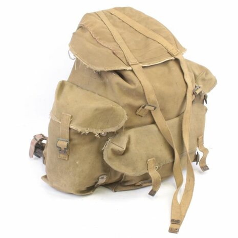 Original WW2 Tan Commando Bergen 1941 dated front view