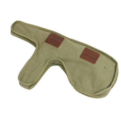 US M3 Grease Gun canvas transport cover with CAL .45 SUB M.G. M3 stencil