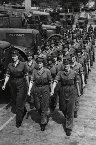 ATS Green Denim Overall WW2 | Auxiliary Territorial Service Boiler Suit