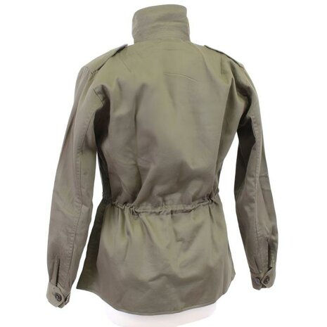 US WW2 Women's M43 Jacket front view Olive Drab reproduction