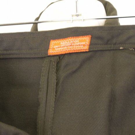 US WW2 A-Class Women&rsquo;s Officers Skirt OD51 full uniform view