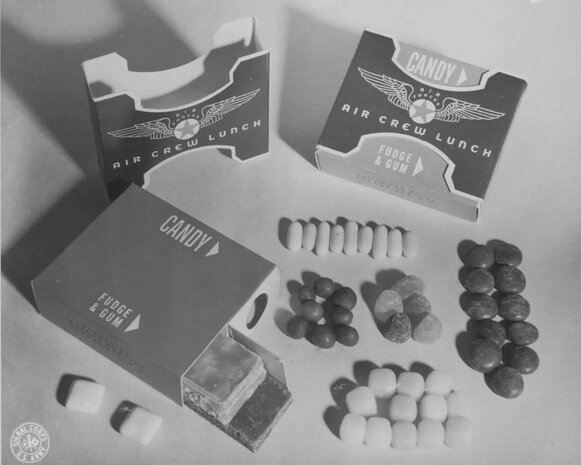 Air Crew Lunch Bag &ndash; WW2 Reproductie (US Army Air Forces)