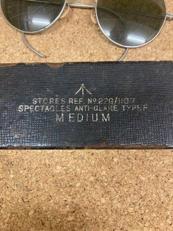 Original British sunglasses Anti-Glare Type F in case