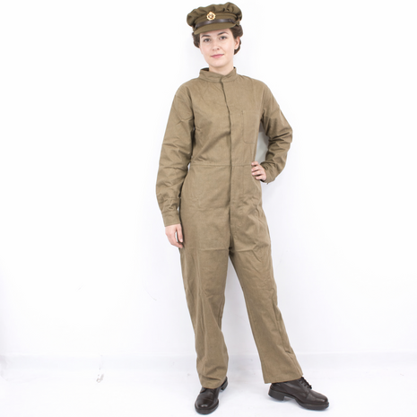 ATS Green Denim Overall WW2 | Auxiliary Territorial Service Boiler Suit