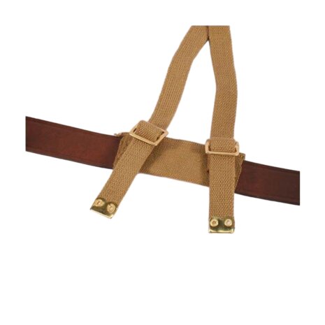 Home Guard 1903 Belt Sleeve by Kay Canvas for use with 1903 leather belt and 1937 webbing cross straps 2