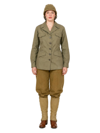 Reproduction American WW2 Women&rsquo;s Army Corps M43 jacket