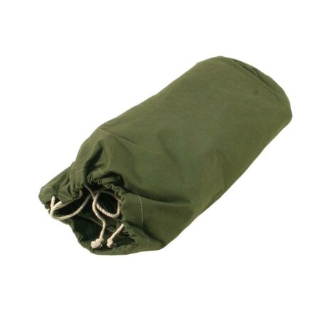 Canvas opbergtas voor US Army pup tent in WW2-stijl / Canvas storage bag for US Army pup tent in WW2 style
