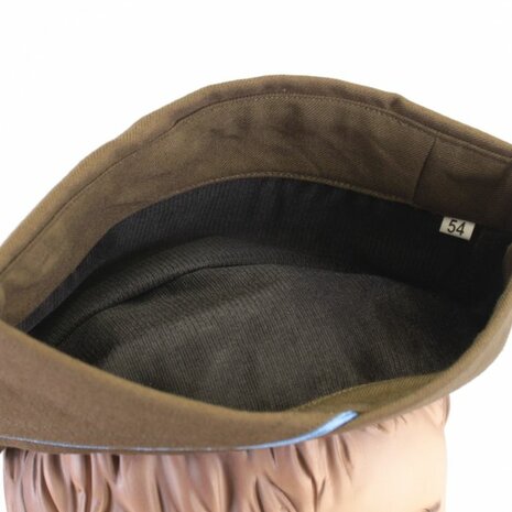 WWII US Army Paratrooper garrison cap for children with blue piping and parachute badge
