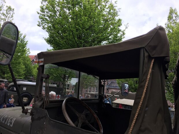 GMC CCKW 352 / 353 Cover canvas top of Cab top