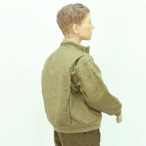 US Army WW2 Children's Tanker Jacket with 2nd Armored Division patch