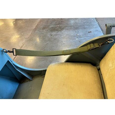 WW2 Willys MB Ford GPW doorway safety strap WO-A-2883 OD Green reproductie