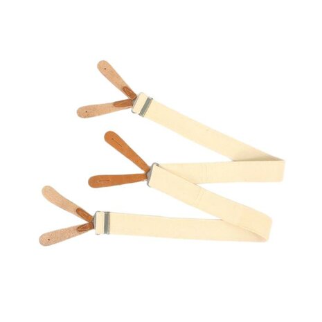WW2 British Childrens Elastic White Braces