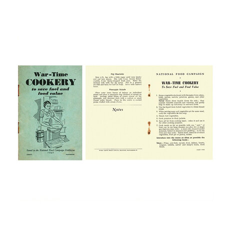 WARTIME COOKERY BOOKLET