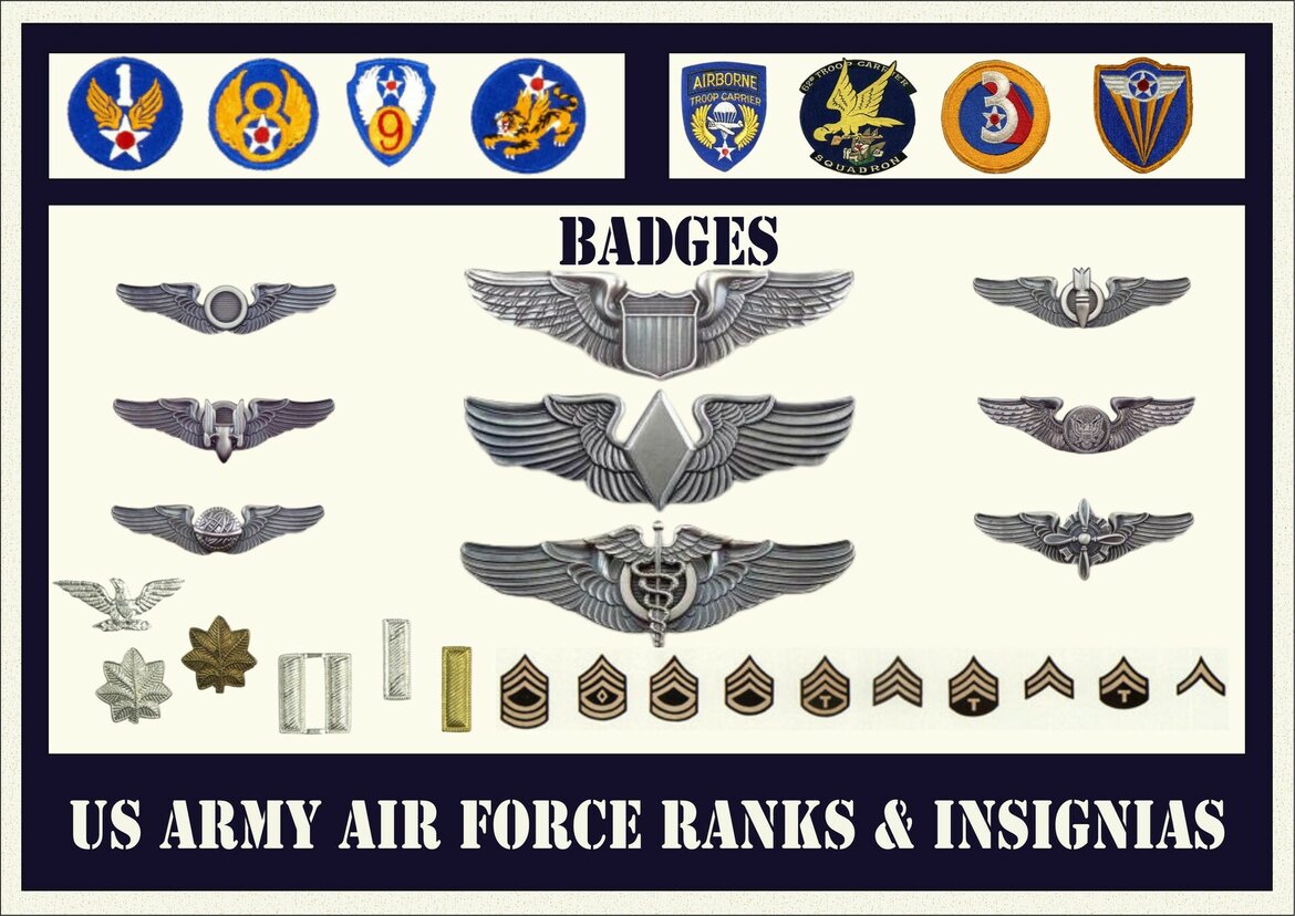 US-AIR-FORCE-RANKS-&-BADGES