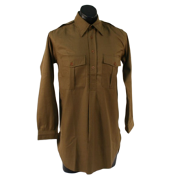 British army officer collared shirt