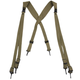 US Army M1936 SUSPENDERS OD Combat Webbing US Army M1936 SUSPENDERS OD Combat Webbing
